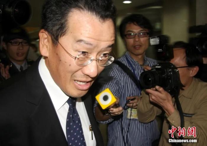 圖為民進黨當(dāng)局“安全會議”秘書長顧立雄。<a target='_blank' href='/'>中新社</a>記者 陳立宇 攝