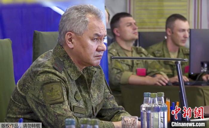 資料圖：俄羅斯國(guó)防部長(zhǎng)紹伊古。