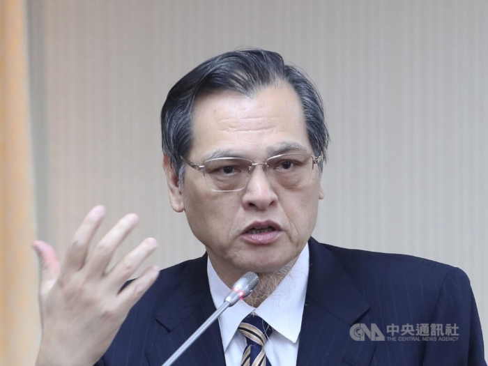 陳明通。 圖片來源：臺灣“中央社”