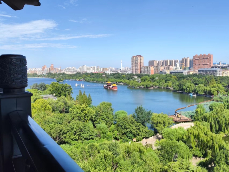 圖為超然樓上的風景。劉星晨攝