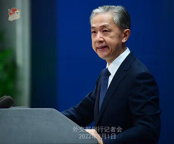 外交部發(fā)言人汪文斌。薛偉 攝