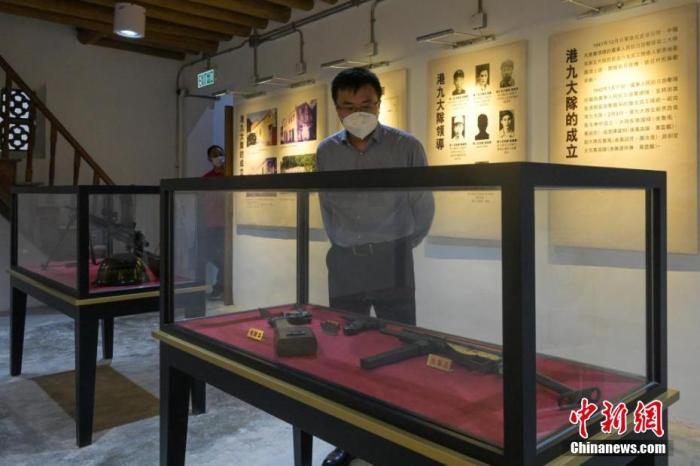 紀(jì)念館其一展廳。陳永諾 攝