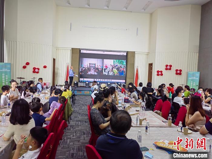 “北侖·埔里”中秋有愛幸福到萬家聯(lián)誼活動現(xiàn)場?！≠R佳超供圖