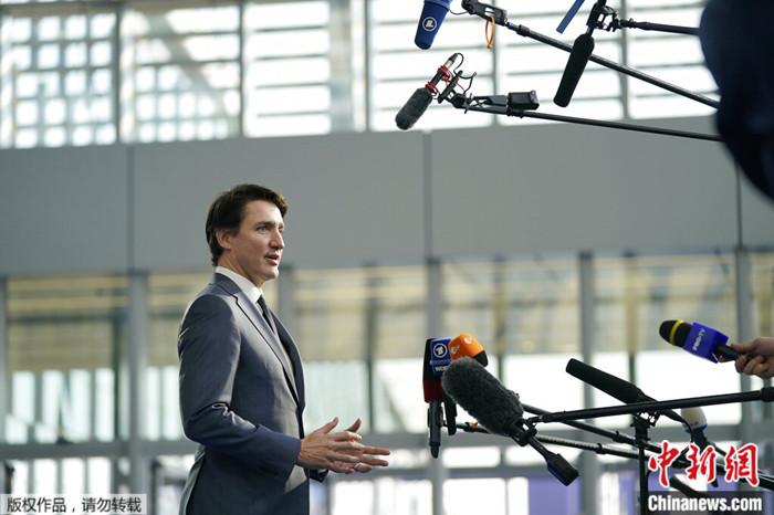 資料圖：加拿大總理特魯多。