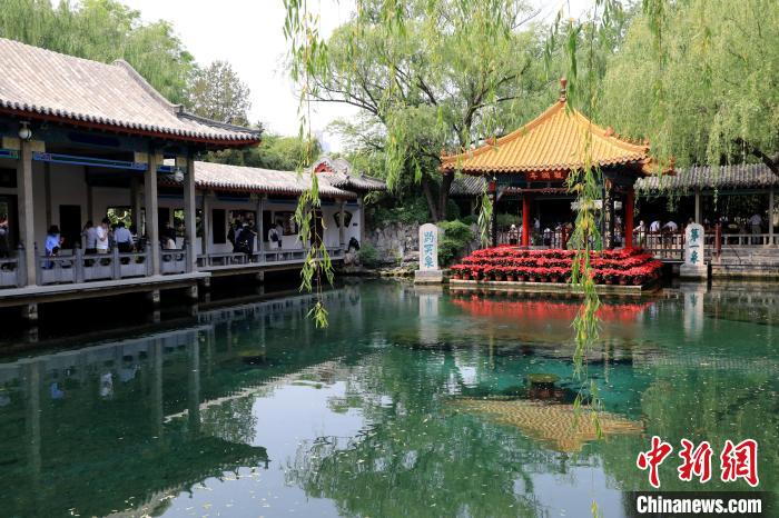 枯水期的“天下第一泉”趵突泉。(資料圖) 李欣 攝