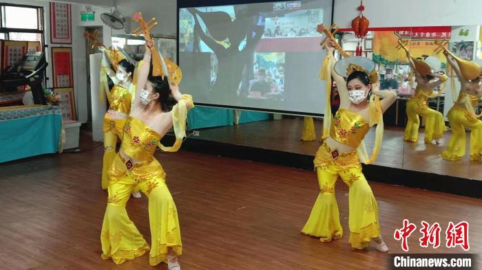 臺(tái)北北投表演《星月神話》 徐匯臺(tái)辦供圖