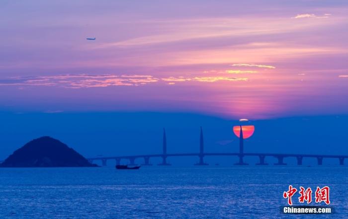 資料圖：港珠澳大橋。 <a target='_blank' href='/'>中新社</a>記者 張煒 攝