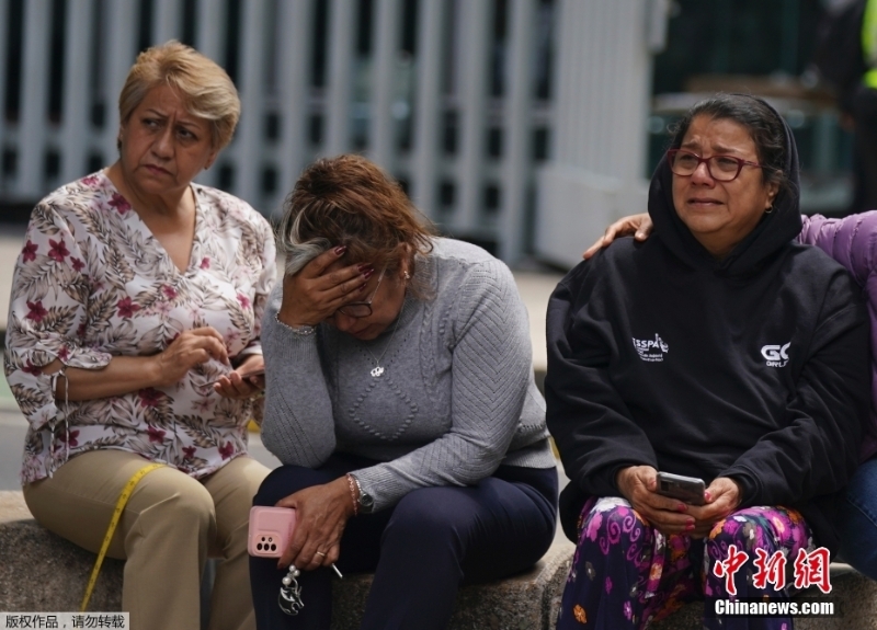 墨西哥首都地震演習剛剛結束 該國發(fā)生7.7級地震