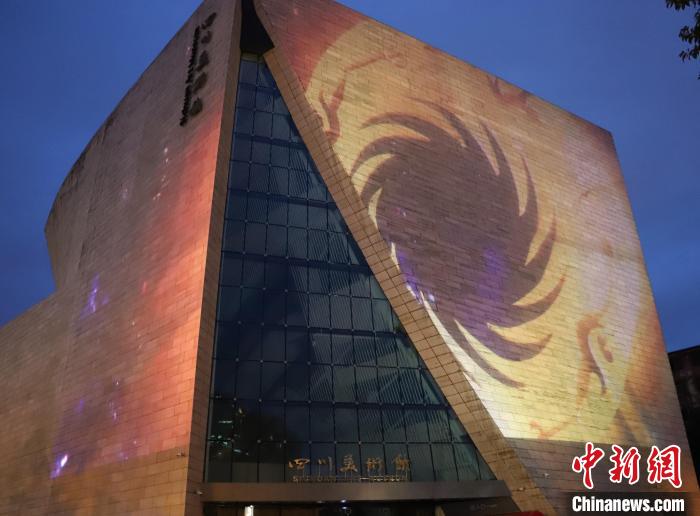 四川美術(shù)館外墻景觀照明?！〕啥汲峭吨腔鄢鞘泄竟﹫D