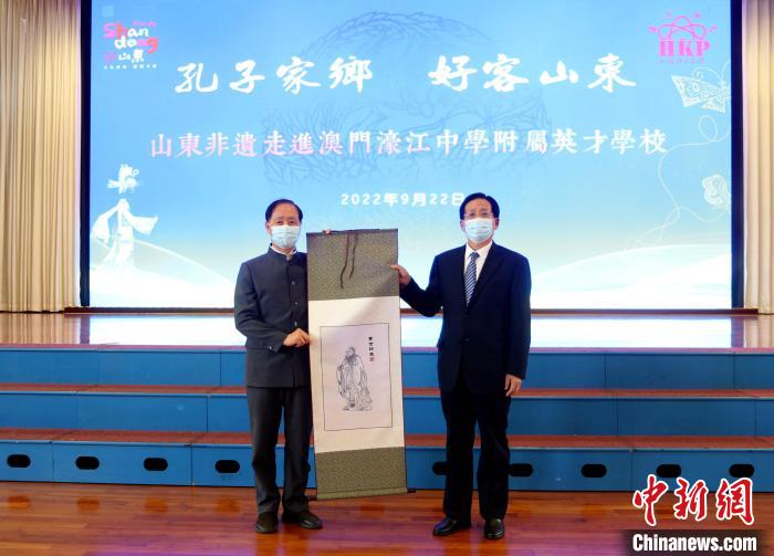 澳門學子體驗山東非遺傳承弘揚中華優(yōu)秀傳統(tǒng)文化