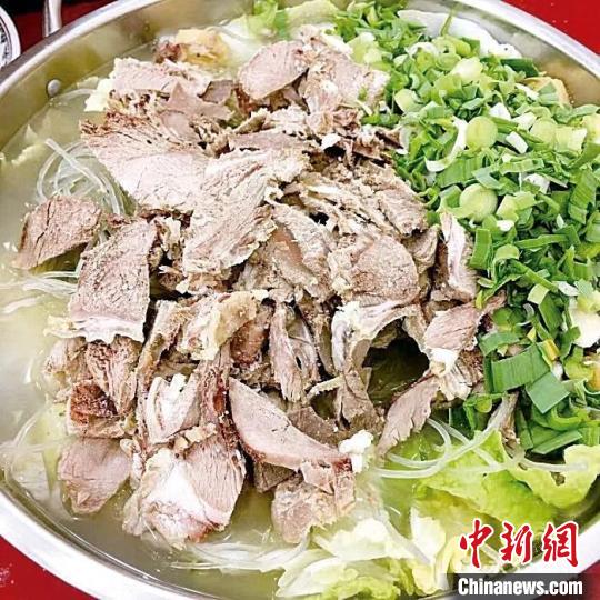 蘇州美食：藏書羊肉。圖片來源：臺灣《聯(lián)合報》