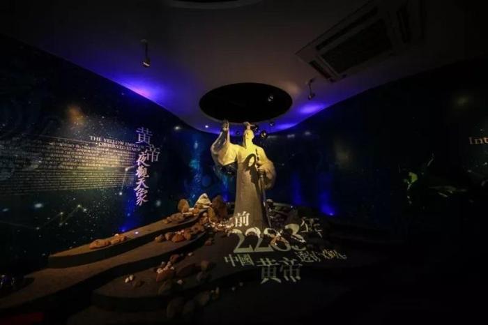 鷹潭世界眼鏡博物館內(nèi)黃帝塑像。圖片來源：臺灣《經(jīng)濟日報》