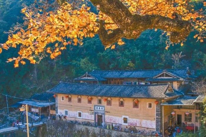 土樓有各種形狀。圖片來源：臺灣《經(jīng)濟日報》