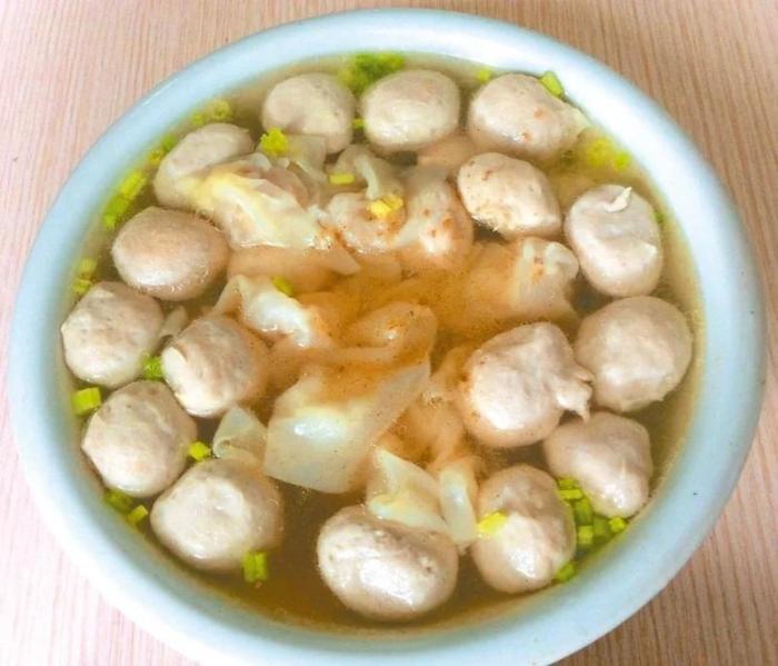 肉圓餛飩。圖片來源：臺(tái)灣《經(jīng)濟(jì)日?qǐng)?bào)》