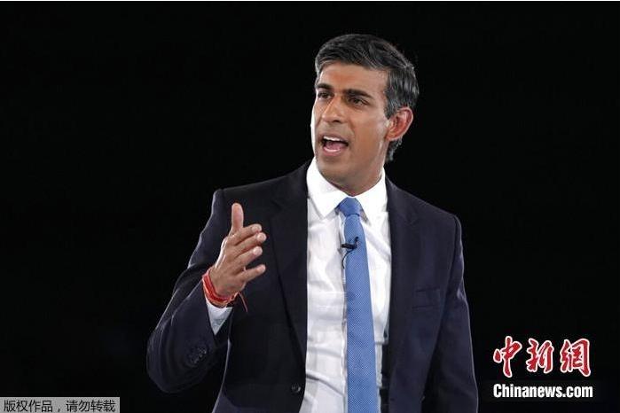 資料圖：英國(guó)執(zhí)政黨保守黨黨首蘇納克。