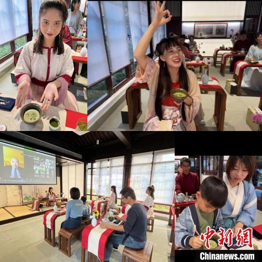 活動(dòng)在北京、杭州以及印尼雅加達(dá)三地以線上線下相結(jié)合形式舉辦，圖為杭州會(huì)場(chǎng)?！∪珖_(tái)聯(lián)供圖