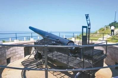 劉公島上的東泓炮臺。圖片來源：臺灣《經濟日報》