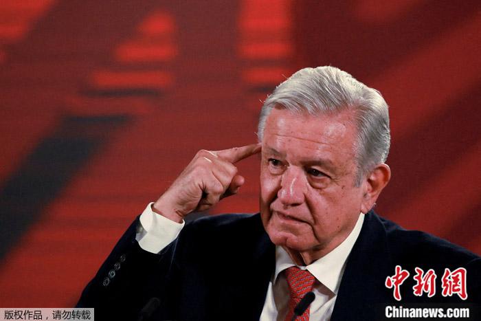 資料圖：墨西哥總統(tǒng)洛佩斯。