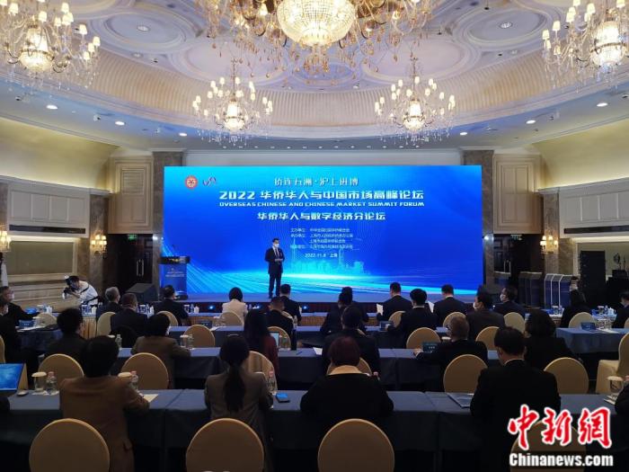 華僑華人與數(shù)字經(jīng)濟(jì)分論壇現(xiàn)場