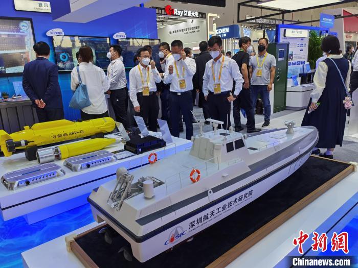 中國航展無人裝備展區(qū)受關注無人船艇正進入普及應用快車道