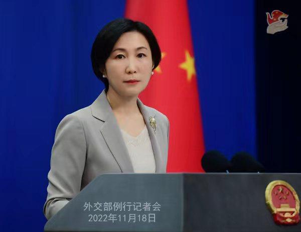 外交部發(fā)言人毛寧。薛偉 攝