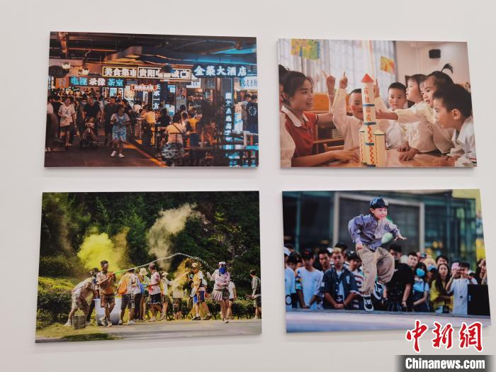 圖為大展展出的攝影圖片。　周燕玲 攝