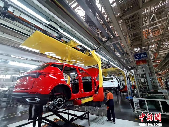 汽車制造資料圖。<a target='_blank' href='/' >中新網(wǎng)</a>記者 李金磊 攝