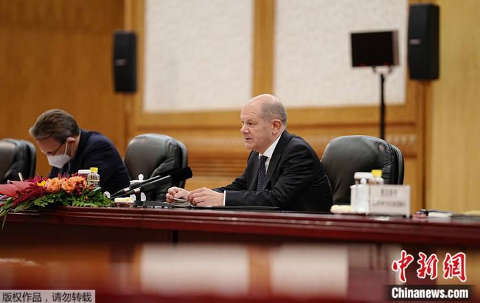 2022年11月4日，德國總理朔爾茨對中國進行正式訪問。