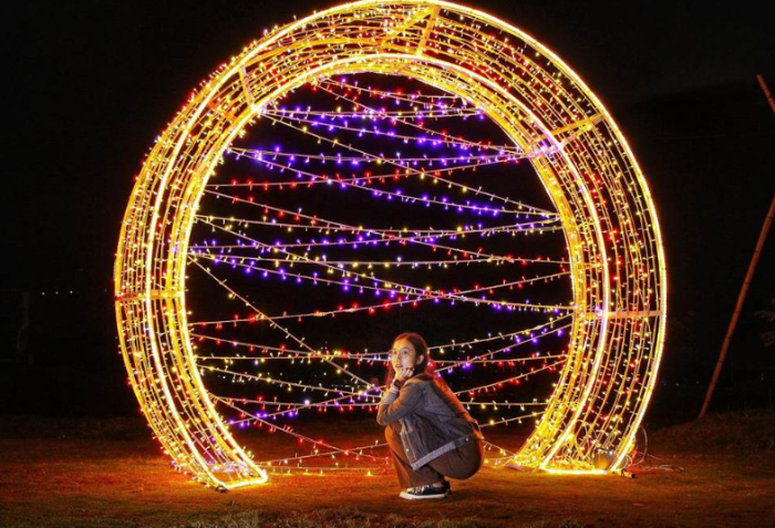 新北淡水河濱光雕展 新北淡水河濱光雕展