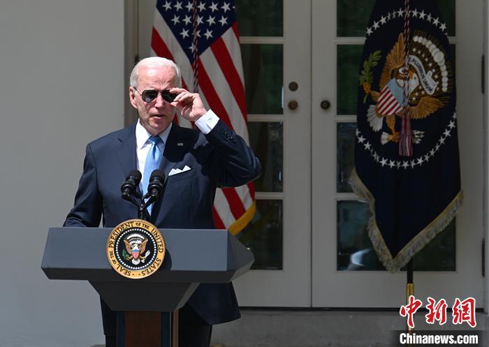 資料圖：美國(guó)總統(tǒng)拜登。<a target='_blank' href='/'>中新社</a>記者 陳孟統(tǒng) 攝
