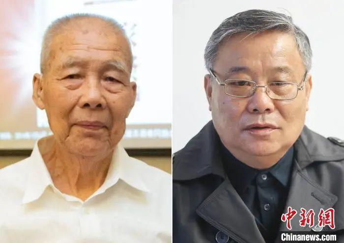 李高山(左)、李真銘(右)。(拼版照片) 泱波 攝