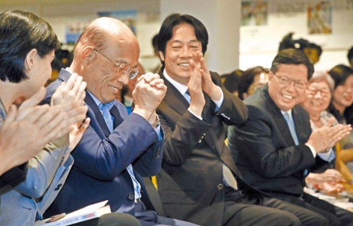 蘇貞昌賴(lài)清徳鄭文燦 蘇貞昌賴(lài)清徳鄭文燦