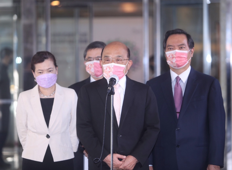 民進黨在地方性選舉中潰敗，外界討論行政團隊是否改組一事。（資料照，陳怡誠攝） 圖片來源：臺灣“中時新聞網(wǎng)”.jpg