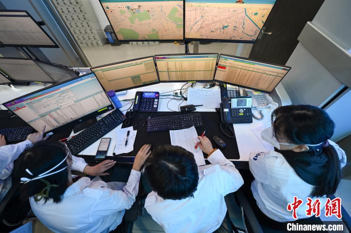 北京市朝陽區(qū)緊急醫(yī)療救援中心。　<a target='_blank' href='/'>中新社</a>記者 趙文宇 攝