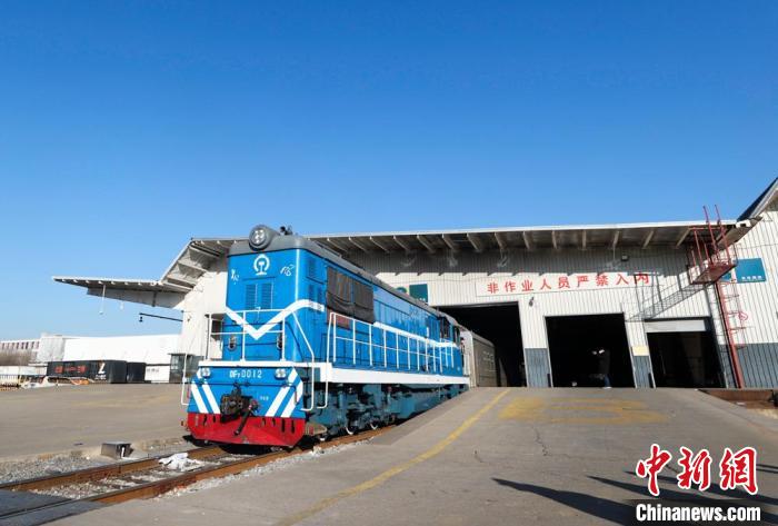 圖為鐵路北京貨運(yùn)中心黃村貨場?！?lt;a target='_blank' href='/'>中新社</a>記者 賈天勇 攝