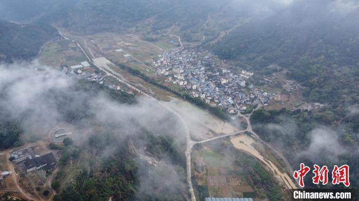 黃田村村貌?！∮嗌强?攝