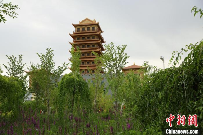 如今，鐵門關市古色古香的城區(qū)建筑中，各功能區(qū)日趨完善?！∈酚窠?攝