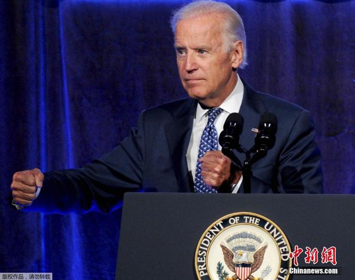 資料圖：美國總統(tǒng)拜登。