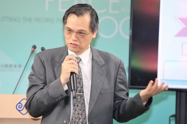 臺(tái)當(dāng)局前安全部門(mén)負(fù)責(zé)人陳明通。（圖源：臺(tái)灣《聯(lián)合報(bào)》）