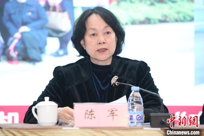 全國人大常委會委員、北京市政協(xié)副主席、臺盟北京市委主委、北京社會主義學院院長陳軍出席會議。　臺盟北京 攝