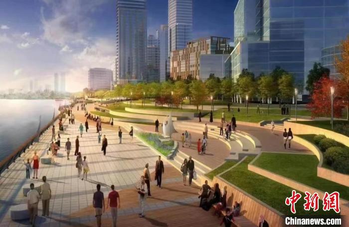 “靚淮河”工程效果圖?！“霾菏形麄鞑抗﹫D