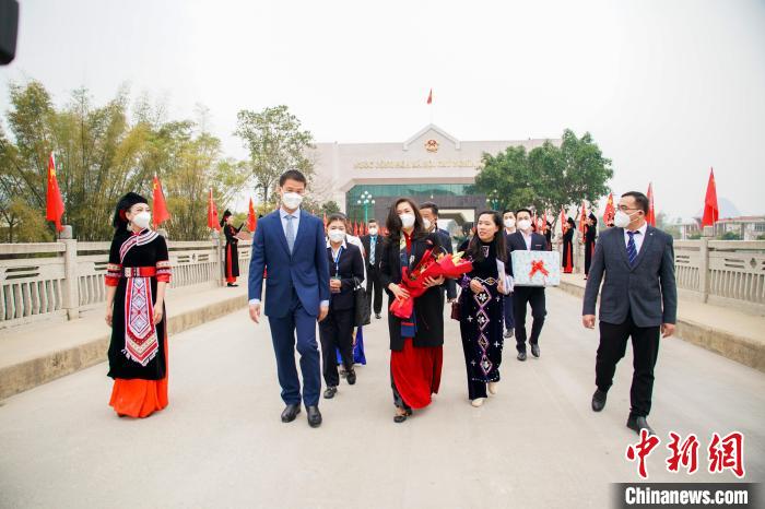 圖為越方代表團(tuán)來訪。　陳冠言 攝