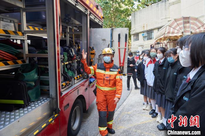 香港救援隊與學生分享土耳其地震災區(qū)救援經歷