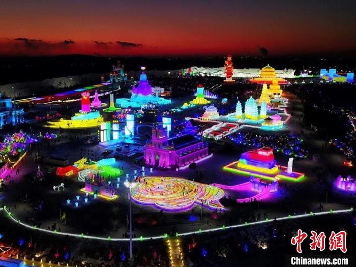 長(zhǎng)春冰雪景觀。(資料圖) 劉棟 攝