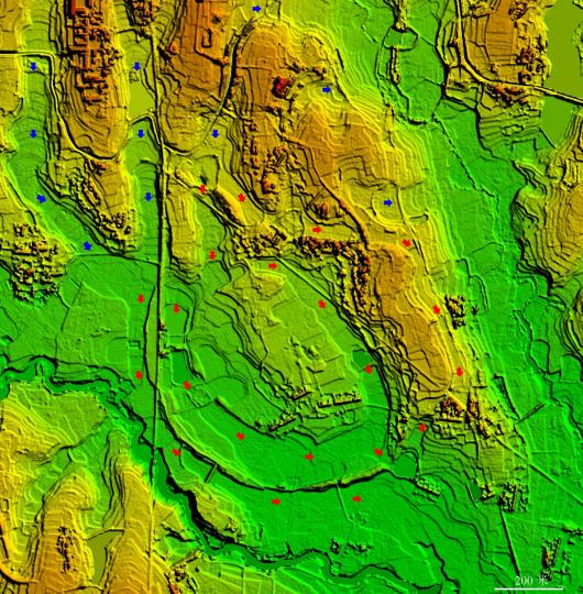 城河遺址數(shù)字表面模型?！⒔▏?供圖