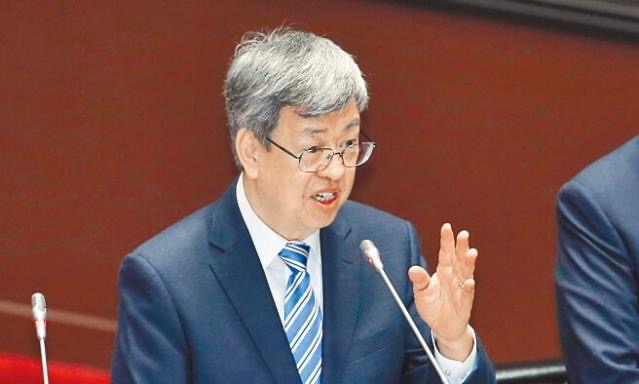 臺當(dāng)局行政機構(gòu)負責(zé)人陳建仁。（圖源：臺灣“中時新聞網(wǎng)”）