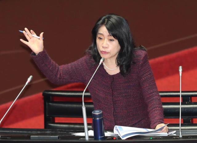 國民黨民意代表李貴敏。（圖源：臺灣“中時(shí)新聞網(wǎng)”）