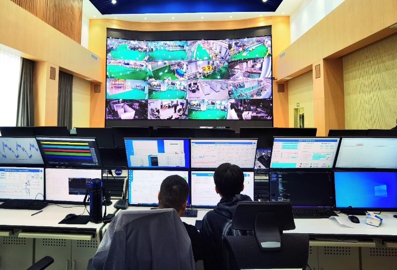 “地面空間站”的中央監(jiān)控大廳。（圖源：科技日報(bào)）