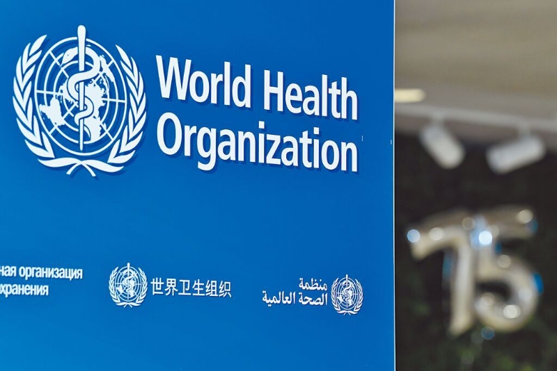 圖為瑞士日內(nèi)瓦世界衛(wèi)生組織總部標(biāo)識(shí)。（新華社）.jpg