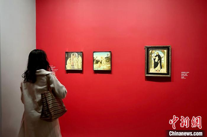 “波提切利與文藝復(fù)興”在東一美術(shù)館展出?！⊥躞?攝